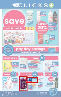 Clicks : Save (24 Sep - 20 Oct 2015), page 1