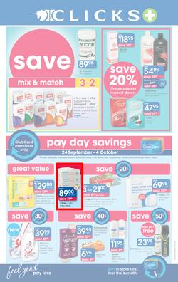 Clicks : Save (24 Sep - 20 Oct 2015), page 1