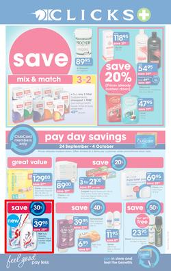 Clicks : Save (24 Sep - 20 Oct 2015), page 1
