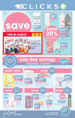 Clicks : Save (24 Sep - 20 Oct 2015), page 1