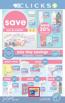 Clicks : Save (24 Sep - 20 Oct 2015), page 1