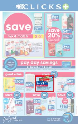 Clicks : Save (24 Sep - 20 Oct 2015), page 1