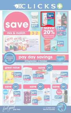 Clicks : Save (24 Sep - 20 Oct 2015), page 1