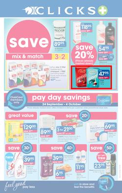 Clicks : Save (24 Sep - 20 Oct 2015), page 1