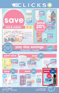 Clicks : Save (24 Sep - 20 Oct 2015), page 1