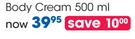 Vaseline Even Tone Body Cream-500ml