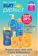 Clicks Sunprotect Products-Each
