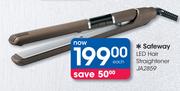 Safeway LED Hair Straightener JA2859