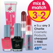 Charlie Cosmetic Products-Each