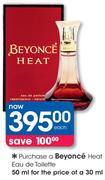 Beyonce Heat Eau De Toilette-50ml