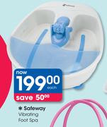 Safeway Vibrating Foot Spa-Each