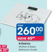 Elektra Mother & Baby Bathroom Scale-Each