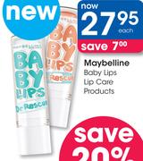 Maybelline Baby Lips Lip Care Products-Each