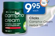 Clicks Camphor Cream Herbal-100ml