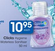 Clicks Hygiene Waterless Sanitiser-50ml