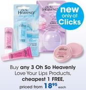 Oh So Heavenly Love Your Lips Products-Each