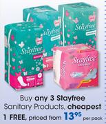 Stayfree Sanitary Products-Per Pack