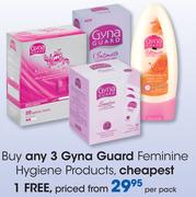 Gyna Guard Feminine Hygiene Products-Per Pack