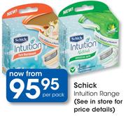 Schick Intuition Range-Per Pack
