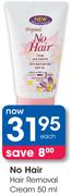 No Hair Hair Removal Cream-50ml