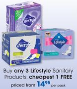Lifestyle Sanitary Products-Per Pack
