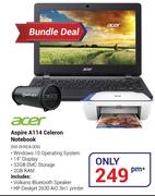 Acer Aspire A114 Celeron Notebook NX.SHXEA.006