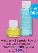 Lipodol Facial Skin Care Products-Each