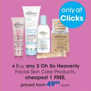 Oh So Heavenly Facial Care Products-Each