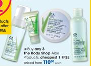 The Body Shop Aloe Products-Each