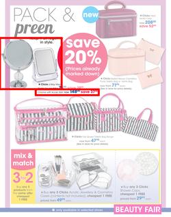 Clicks : Beauty Fair (15 Sep - 11 Oct 2015), page 13