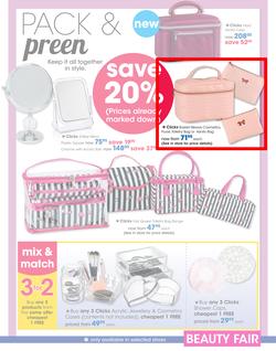 Clicks : Beauty Fair (15 Sep - 11 Oct 2015), page 13