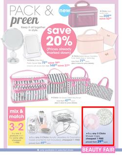 Clicks : Beauty Fair (15 Sep - 11 Oct 2015), page 13