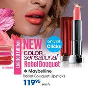 Maybelline Rebel Bouquet Lipsticks-Each