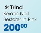Trind Keratin Nail Restorer In Pink