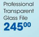 Trind Professional Transparent Glass File