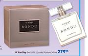 Yardley Bond St Eau De Parfum-30ml