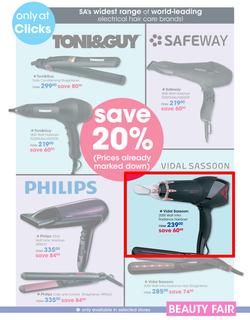 Clicks : Beauty Fair (15 Sep - 11 Oct 2015), page 31