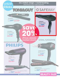 Clicks : Beauty Fair (15 Sep - 11 Oct 2015), page 31