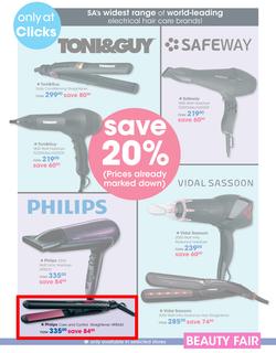 Clicks : Beauty Fair (15 Sep - 11 Oct 2015), page 31