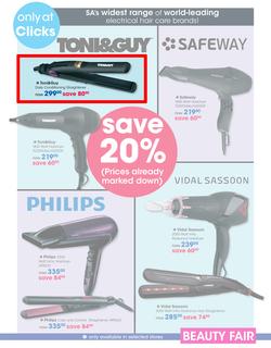 Clicks : Beauty Fair (15 Sep - 11 Oct 2015), page 31