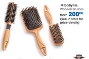 BaByliss Wooden Brushes-Each