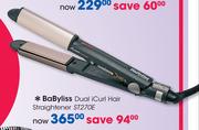 BaByliss Dual iCurl Hair Straightener ST270E