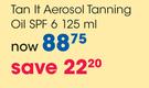 Tropitone Tan It Aerosol Tanning Oil SPF 6-125ml