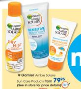 Garnier Ambre Solaire Sun Care Products