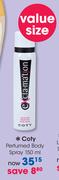 Coty Perfumed Body Spray-150ml 