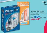 White Glo Express Whitening Kit Or Whitening Pen With Strips-Per Pack