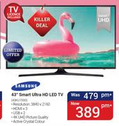 Samsung 43" Smart Ultra HD LED TV 43KU7000