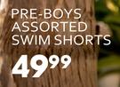 Pre Boys Assorted Swim Shorts