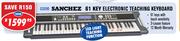 Sanchez 61 Key Electronic Teaching Keyboard SZ6280