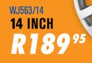 4 Piece 14 Inch Wheel Covers WJ563/14